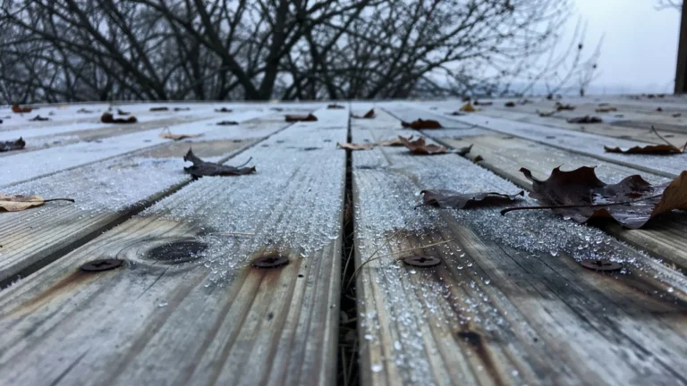Terrasse en pin abîmée après hiver, saturateur bois décevant, bois décoloré et craquelé