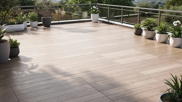 Deux nettoyants comparés pour raviver ma terrasse composite ternie par le temps