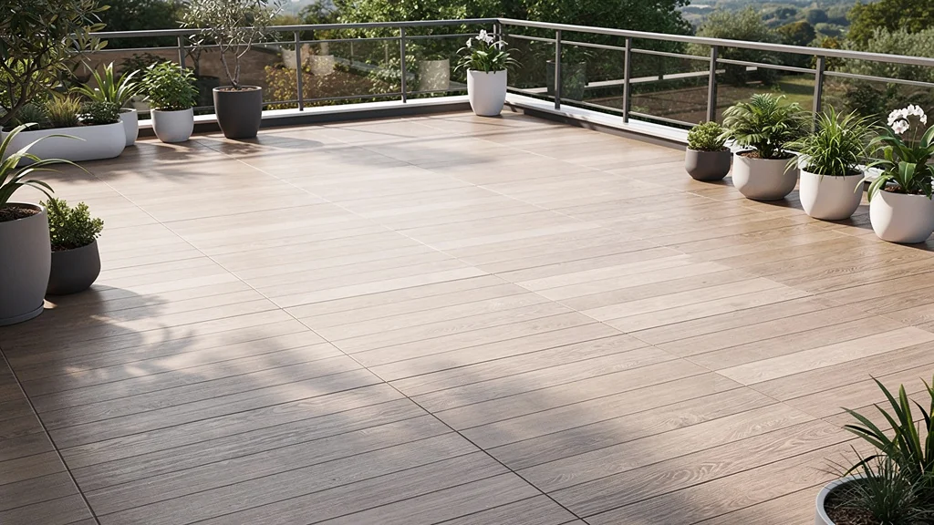 Deux nettoyants comparés pour raviver ma terrasse composite ternie par le temps